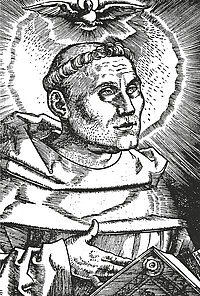 Abb. 1.2. Martin Luther unter der Taube des Heiligen Geistes